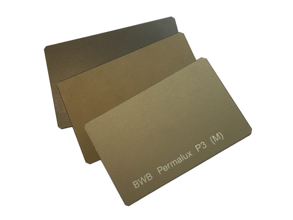 Anodisierungen BWB
